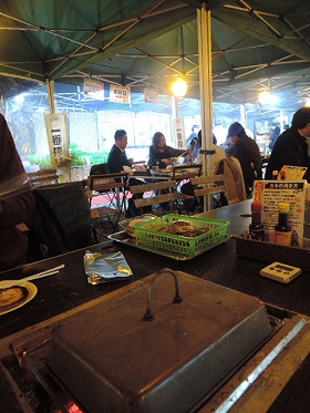 カキと海鮮BBQで冬の夜を盛り上がろう！大和西大寺駅南に期間限定の屋台が出現